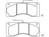 Pastillas de freno Brake Pad Set:5000 814 345