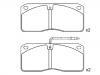 Brake Pad Set:06902964-0